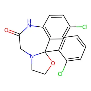 Cloxazolam structure