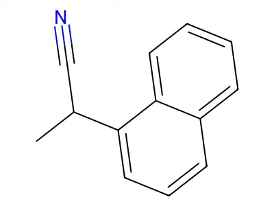 alpha-Methyl-1-naphthaleneacetonitrile structure