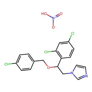 Econazole Nitrate structure