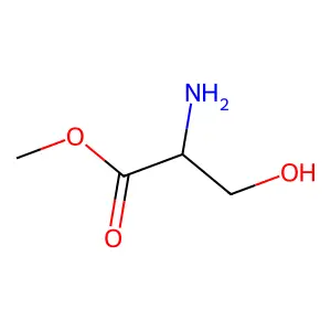 Methyl D-serinate structure