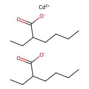 Cadmium 2-ethylhexanoate structure