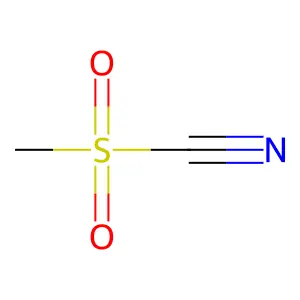 Methanesulfonyl cyanide structure