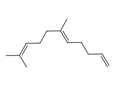 6,10-Dimethyl-1,5,9-undecatriene structure