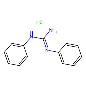 N,N'-Diphenylguanidine monohydrochloride structure