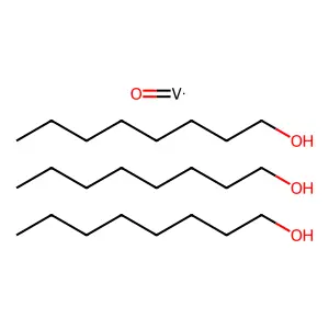 Tris(octan-1-olato)oxovanadium structure