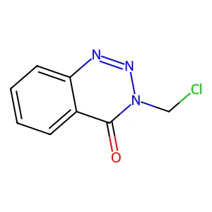 3-Chloromethyl-1,2,3-benzotriaz-4-one structure
