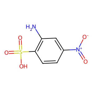 2-Amino-4-nitrobenzenesulfonic acid structure