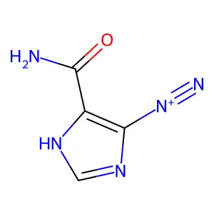 4-Diazoimidazole-5-carboxamide structure