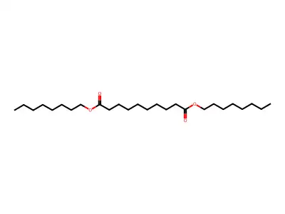 Dioctyl decanedioate structure