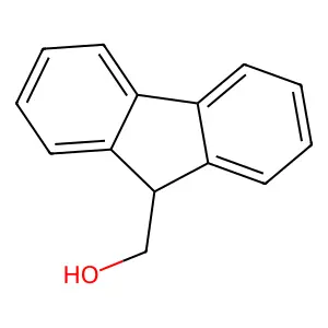 9H-Fluorene-9-methanol structure
