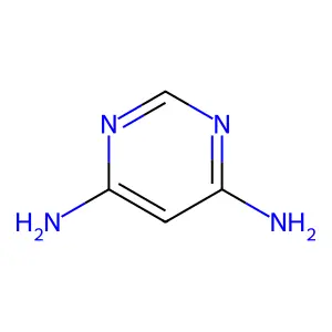 Pyrimidine-4,6-diamine structure
