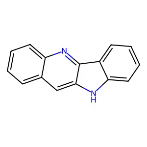 Quindoline structure