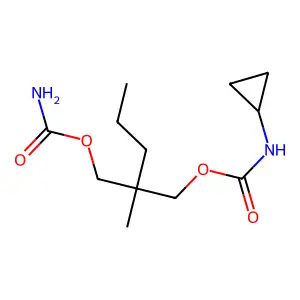 Lorbamate structure