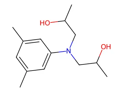 1,1'-(3,5-Xylylimino)dipropan-2-ol structure