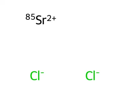 Strontium-85(2+);dichloride structure