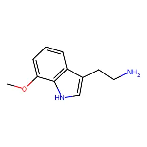 3-(2-Aminoethyl)-7-methoxyindole structure