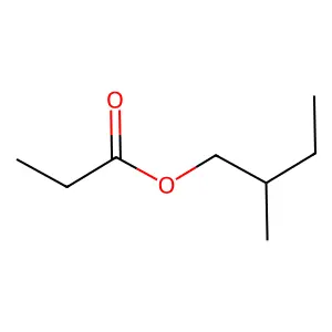 2-Methylbutyl propionate structure