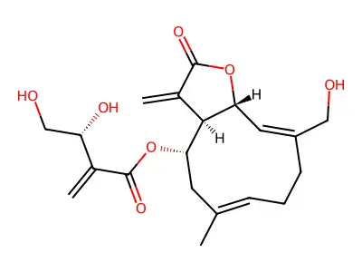 Cnicin structure