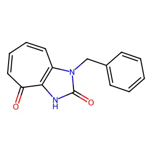 2(1H)-Cycloheptimidazolone, 1-benzyl-4-hydroxy- structure