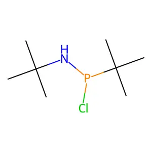 Phosphonamidous chloride, N,P-bis(1,1-dimethylethyl)- structure