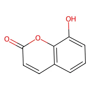 8-Hydroxycoumarin structure