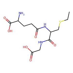 S-ethyl glutathione structure