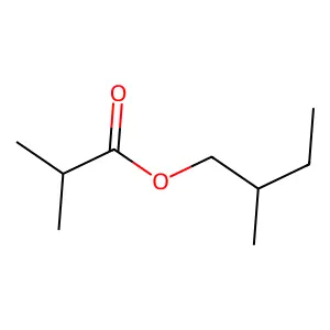 2-Methylbutyl isobutyrate structure