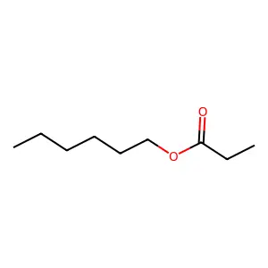 Hexyl propionate structure