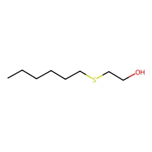 2-(Hexylthio)ethanol structure