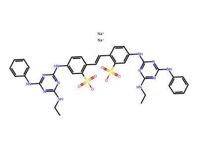 Fluorescent Brightener 208 structure