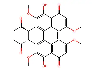 Elsinochrome A structure
