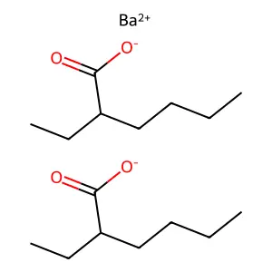 Barium bis(2-ethylhexanoate) structure