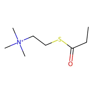 Propionylthiocholine structure