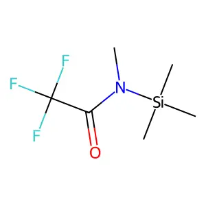 N-methyl-N-(trimethylsilyl)trifluoroacetamide structure