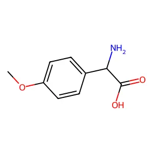 (R)-4-Methoxyphenylglycine structure