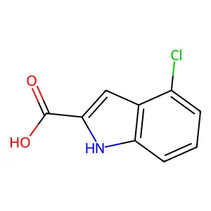 4-chloro-1H-indole-2-carboxylic acid structure
