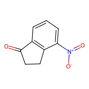 4-Nitroindan-1-one structure