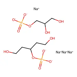 Disodium glycerophosphate structure