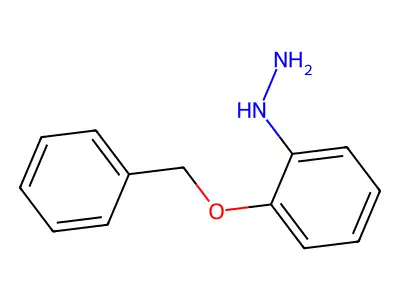 (2-Benzyloxy-phenyl)-hydrazine structure