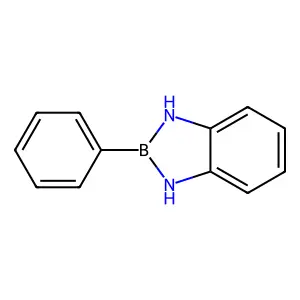 2-Phenyl-1,3,2-benzodiazaborolidine structure