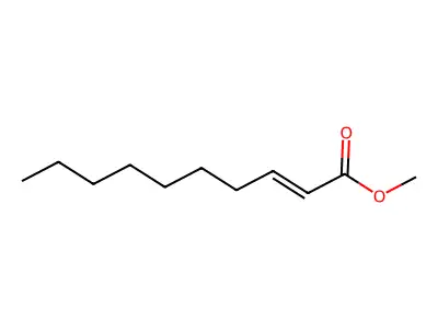 Methyl dec-2-enoate structure
