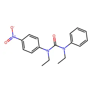 1,3-Diethyl-1-(4-nitrophenyl)-3-phenylurea structure