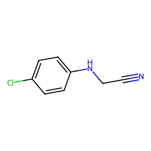 [(4-Chlorophenyl)amino]acetonitrile structure