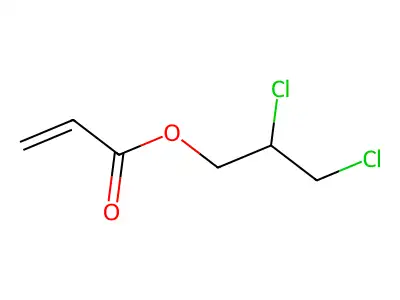 2-Propenoic acid, 2,3-dichloropropyl ester structure