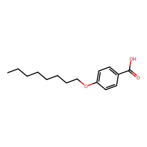 4-(Octyloxy)benzoic acid structure