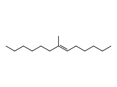 7-Methyl-tridec-6-ene structure