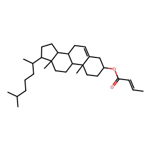Cholesteryl crotonate structure