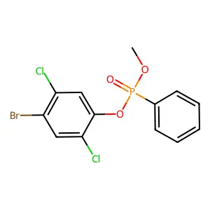 Leptophos oxon structure