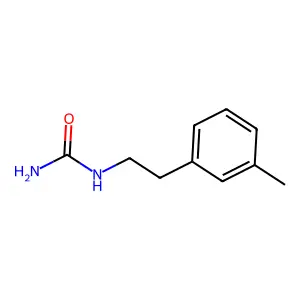 Urea, (m-methylphenethyl)- structure