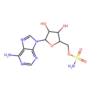 5'-Sulfamoyladenosine structure